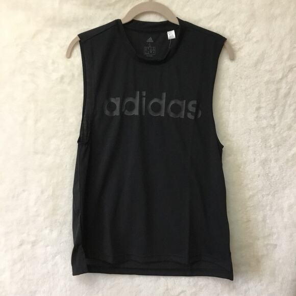 adidas Tops - Adidas Black Dash Tank Top